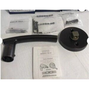 Weiser Lever Door Handle 12SYLR11P Sydney Round Dummy Venetian Bronze